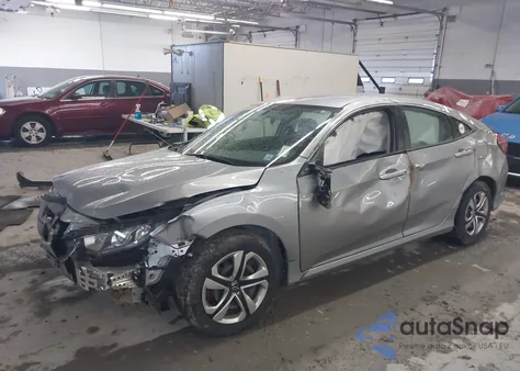 2018 Honda Civic Lx z USA, uszkodzony, nr VIN 2HGFC2F54JH571067